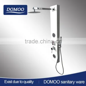 304 Anti-fingerprint Thermostatic Stainless Steel Shower Panel Brushed thumbnail-4