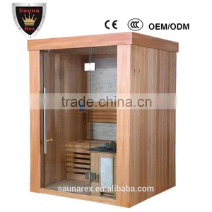 Luxury Sauna Room With Glass thumbnail-1
