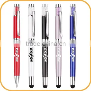 Crystal Stylus Pens With Glitter thumbnail-1