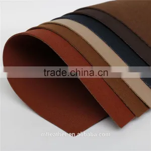 Breathable pu Leather Fabric,suede Leather for Shoe Upper, Soft thumbnail-1