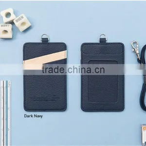 New Product Promotional Gift Custom Colorful pu Leather Card Holder thumbnail-4