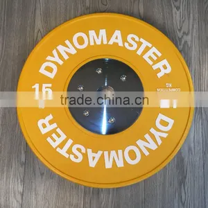 Bumper Plate Olympic Weight Lifting CrossFit Barbell Plate thumbnail-4