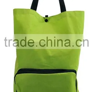 Waterproof 600D Oxford Foldable Trolley Shopping Bag Super Capacity thumbnail-2