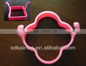FDA & LFGB Approved Silicone Square Rubber Egg Ring thumbnail-1