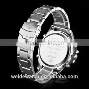 WEIDE Luxury Stainless Steel Back Quartz Quality Watches WH1103-2 thumbnail-3