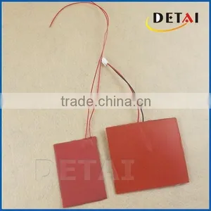 Thin Film Flexible Silicone Rubber Heater Applied In Ultrasonic Cleaner thumbnail-1
