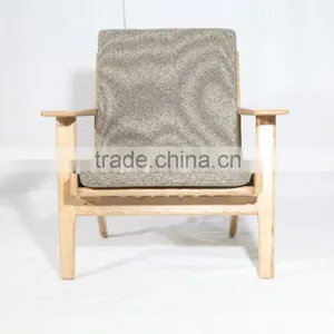 Wood Furniture Hans Wegner Plank Sofa Chair Supplier's Choice thumbnail-3