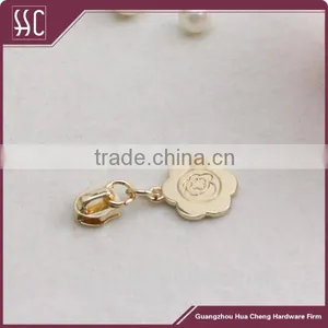 High Quality Flower Zip Puller Fancy Slider thumbnail-2