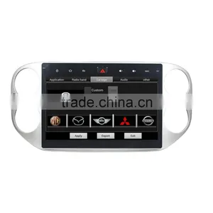 10.1 HD Android 5.1 Car Multimedia System in Dash for Volkswagen Tiguan Navigation Radio 2013-2015 Supplier's Choice thumbnail-2