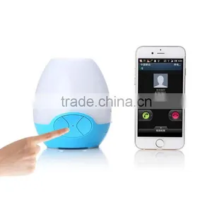 Smart Bluetooth Speaker RGB LED Light Lamp Colorful Night Light Lantern TF 3.5mm Audio Input Smart APP thumbnail-1