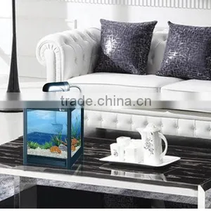 TG-09 Aquarium Mini Fish Tank Decoration In Office Family Table thumbnail-3