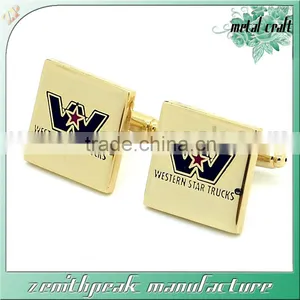 1 Pair New Cufflinks Gold Plated Old Cuff Links for Men thumbnail-1