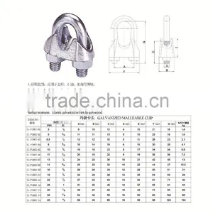 Malleable Wire Rope Clips thumbnail-4