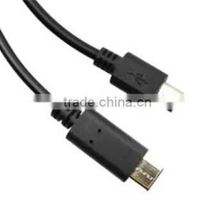 Micro USB to USB-C Cable Hi-speed USB Type C USB-C to Micro USB Data Cable 3.3ft Black thumbnail-2