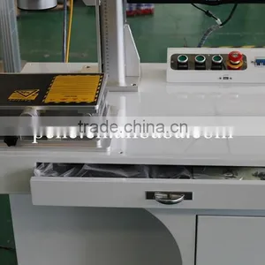 Metal/steel/gold/silver/logo/PCB/keyboard Fiber Laser Marking Machine Price / Portable Laser Marker thumbnail-6
