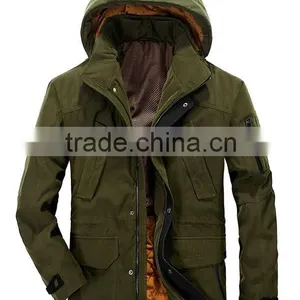 2016 Cheap Men Winter Fake Down Jacket, Men's Hooded Jacket thumbnail-1