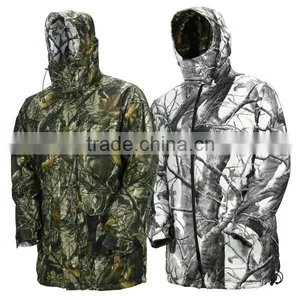 2015 TECL-WOOD Multi-Functional Camouflage Hunting Reversible Jacket Men thumbnail-2