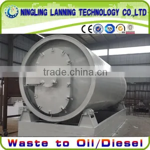 Full Automatic Used Tire Recycling to Oil Equipment thumbnail-1