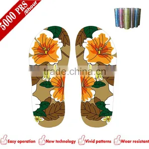 Splendid Plants Design Transferred Printing Film for Ladies Sandals Ornament thumbnail-1
