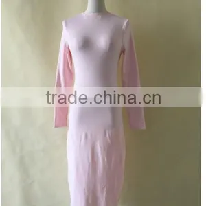 2016 Long Sleeve Sapndex Dresses Autumn Dresses High Collar Sexy Bandage Bottoming Women Casual Dress thumbnail-4