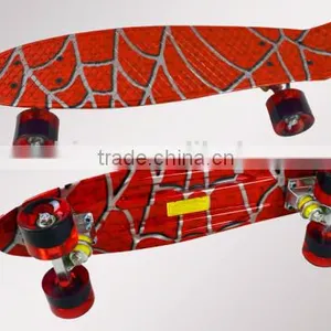New Water Print Spiderman Cruiser Skateboard for Christmas Gifts thumbnail-1