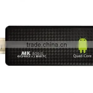 2015 New Products Mini pc Quad Core RK3188 2GB 8GB Mk809 Iii Android 4.4 Smart tv Box thumbnail-1