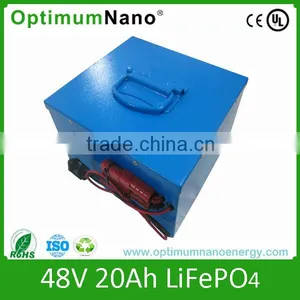 Rechargeable 48V 20AH Lifepo4 Battery Pack for E-vehicle thumbnail-6