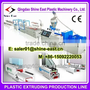 High Speed! PVC Window Profile Production Making Equipment thumbnail-1