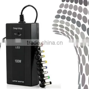 High Quality Universal Laptop Charger 100W Car Power Adapter And Home Universal Notebook Adapter 100W Led Adjustable Voltage thumbnail-1