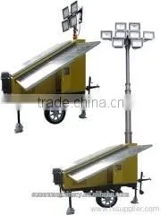 Hydraulic Mast Diesel Generator Light Tower thumbnail-1
