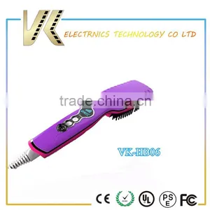 Electric Flat Irons Wholesale Iron Hair Brush Straightener With LCD Display thumbnail-2