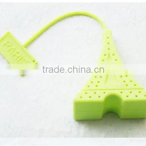 Mini Eiffel Tower Design Infuser Filter Spoon Silione Tea Strainer thumbnail-2