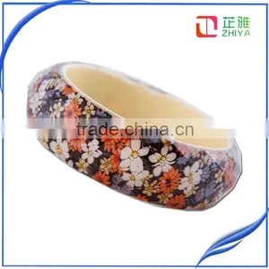2015new Fashion Silicon Bracelet Clear Resin Solid Bracelets Zya thumbnail-1