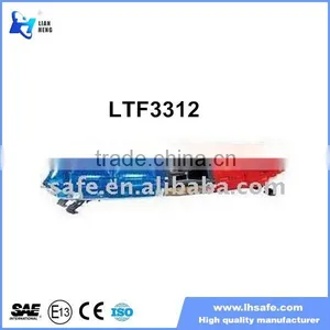 New Product DC12V/24V Police Vehicle Red/blue Warning Light, Halogen Revolving Warning Lightbar LTF3312 thumbnail-1