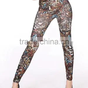 Colorful Design Beautiful Pattern Hot Wholesale Women Fitness Sexy Leggings Tights thumbnail-1