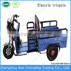 3 Wheel Horizontal Tricycle With Closed Container Cargo Box thumbnail-3