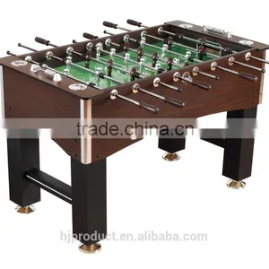 2016wholesale Adult Wooden Kicker Game Table Fussball Table With 8 Grips thumbnail-1