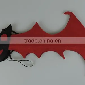 Black and Red Bat Wing Halloween Party Demon Wings thumbnail-4