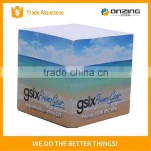 Sticky Woodfree Paper Custom Printing on Sides Cube Notepad Sticky thumbnail-4