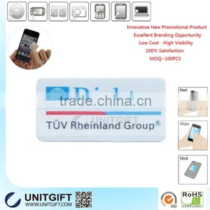 Wonderful Customized Microfiber Mobile Phone Screen Wiper thumbnail-2