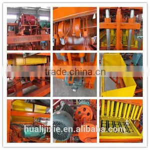 Simple and Cheaper Brick Block Making Machines for Sale Huali Brand QT4-23 thumbnail-5