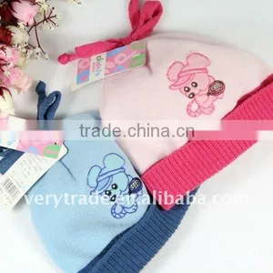 Children's Knitted Earflap Hat thumbnail-1