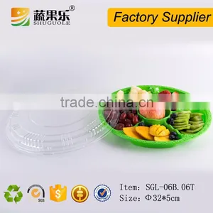 Disposable Plastic Food Box With 6 Compartments thumbnail-6