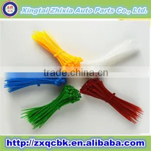Easy Fastening Black and White PA 66 Cable Ties/Disposable Nylon Cable Ties/Wire Cable Ties thumbnail-6