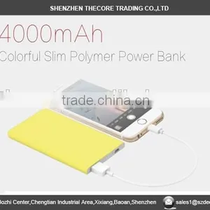 PB-1 4000mah Super Slim Power Bank, Colorful Slim Power Bank, 2016 New Style Slim Power Bank thumbnail-1