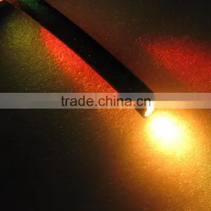 Super Brightness14mm Solid Core End Emitting Fiber Optic With Black PVC Jacket thumbnail-3