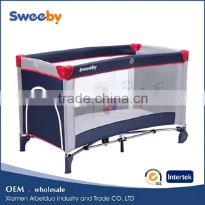 2016 Wholesale Customizable Baby Playpen Foldable Baby Play Yard thumbnail-1
