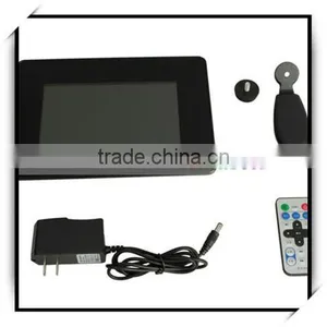 Hotsale Wide Screen Figure Screen 7 Inch LCD Digital Photo Frame Black thumbnail-2