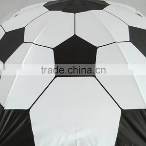 23" Auto Open Football Design Printed Sport Umbrella thumbnail-5