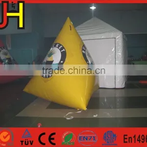 Wholesale Cheap Inflatable Branded Triangle Water Buoy thumbnail-3
